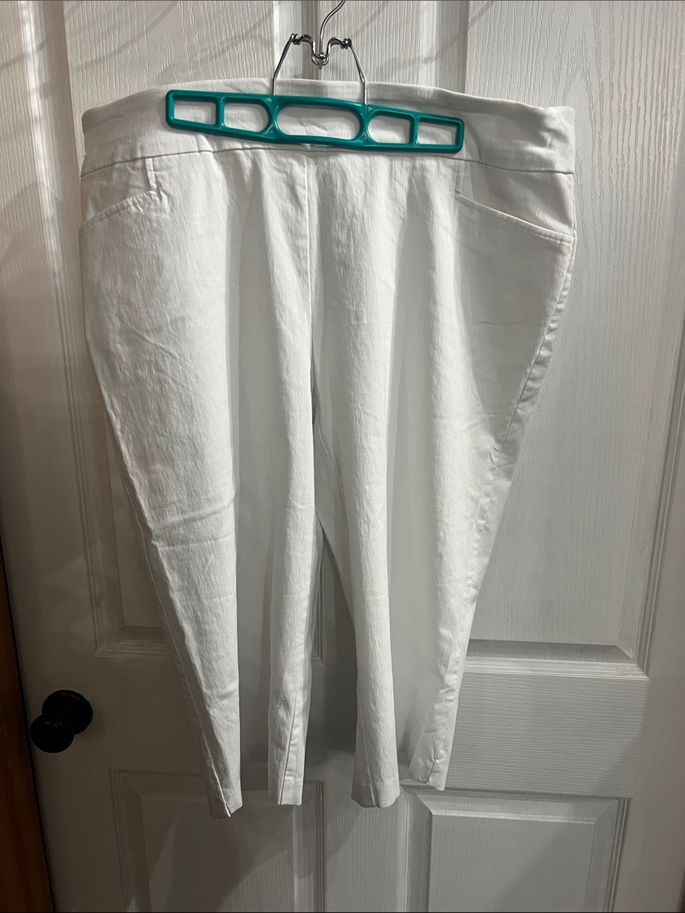 Terra & Sky White Men’s Chinos - Slim Tailored Style